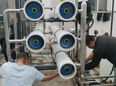 Design, installation and commissioning of pure water and electricity control cabinet