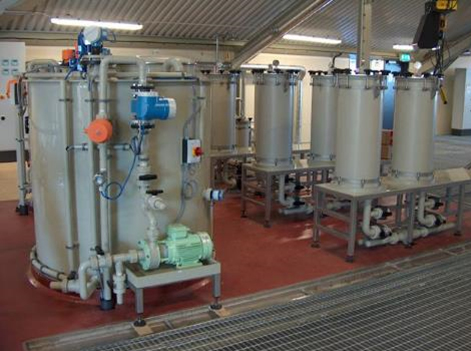 Papermaking wastewater treatment