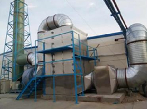 Organic waste gas treatment (photo oxygen)