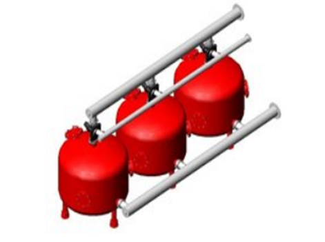 Multi medium filtration (sand filtration)